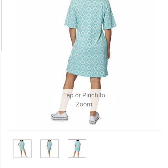 Hang Ten Ladies' Sun Dress nwt teal large - Picture 3 of 3